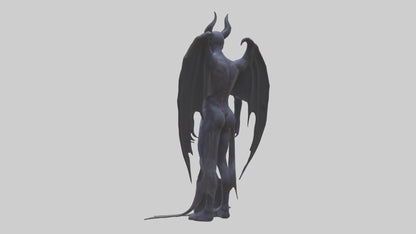 Demon of Night model VR / AR / low-poly