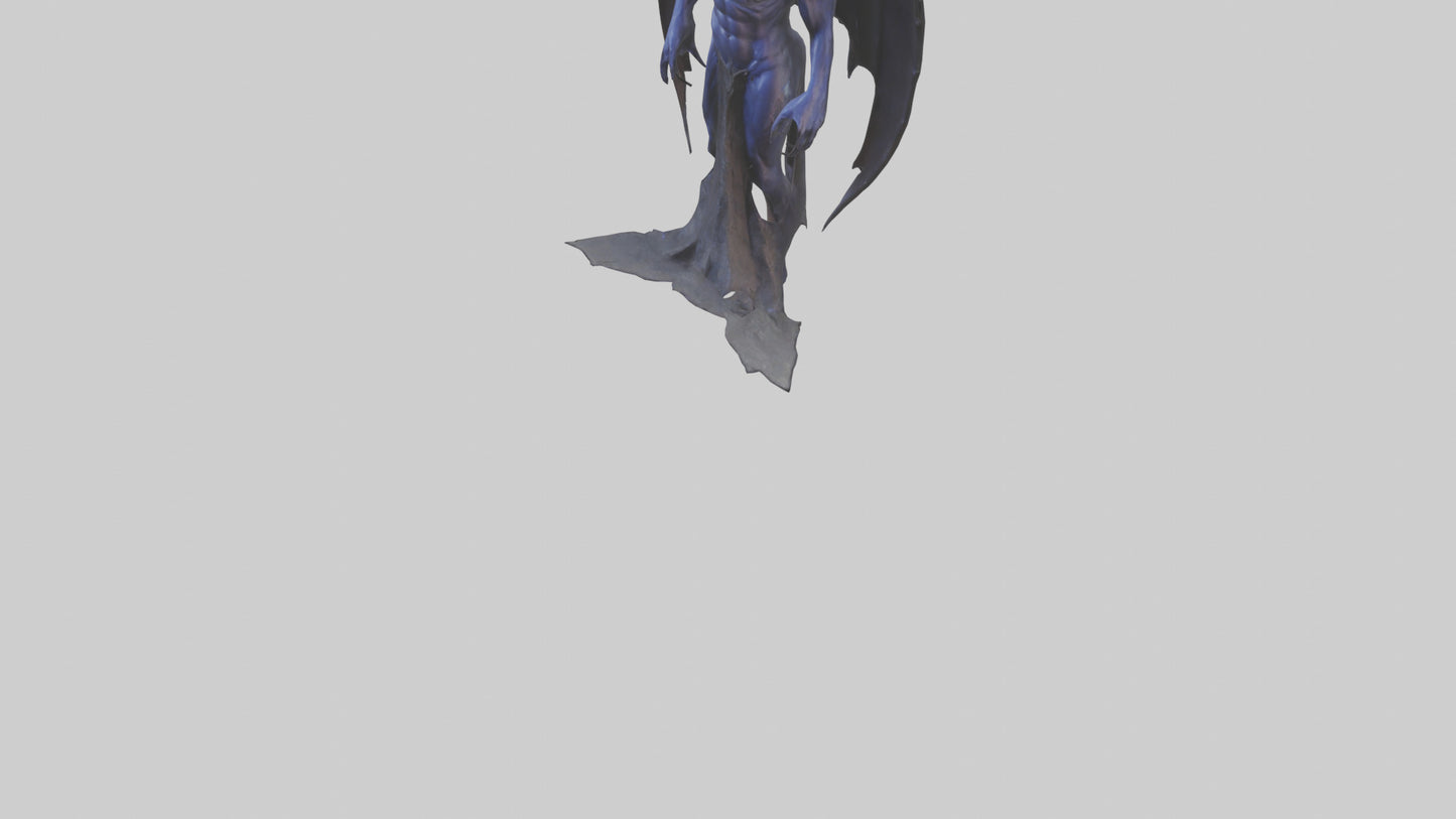 Demon of Night model VR / AR / low-poly