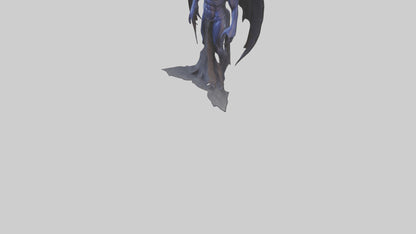 Demon of Night model VR / AR / low-poly