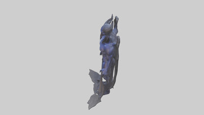 Demon of Night model VR / AR / low-poly