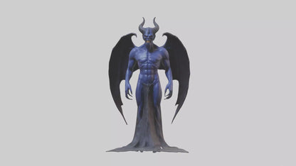 Demon of Night model VR / AR / low-poly