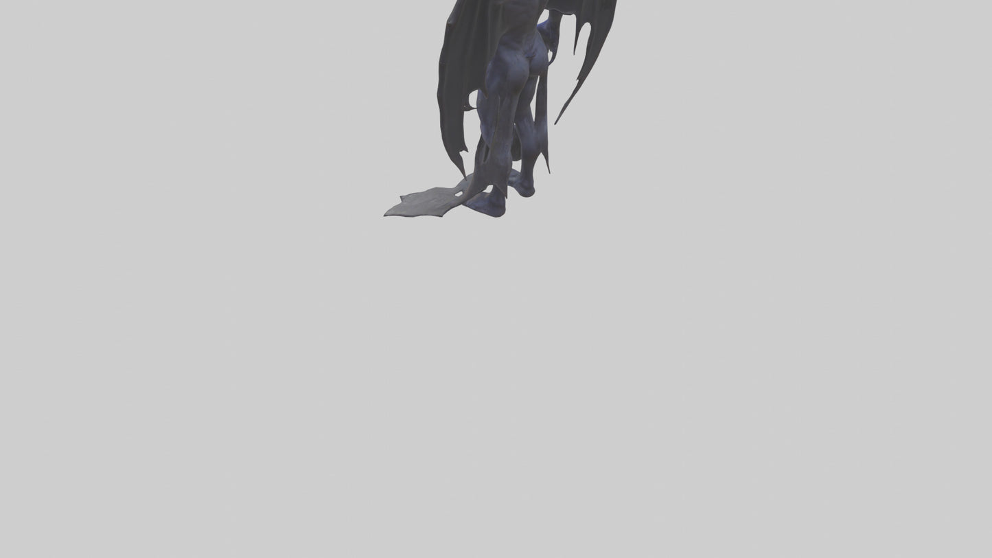 Demon of Night model VR / AR / low-poly