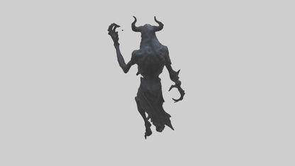3D model Demonic Shadow model VR / AR / low-poly