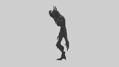 3D model Demonic Shadow model VR / AR / low-poly