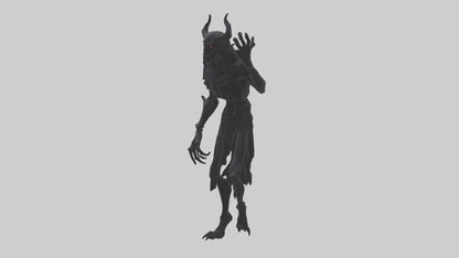 3D model Demonic Shadow model VR / AR / low-poly