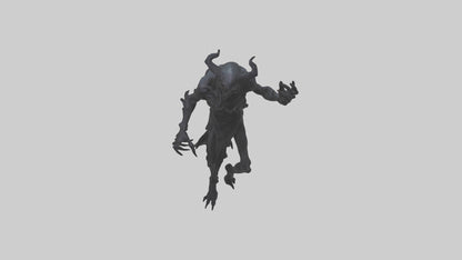 3D model Demonic Shadow model VR / AR / low-poly