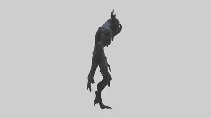 3D model Demonic Shadow model VR / AR / low-poly