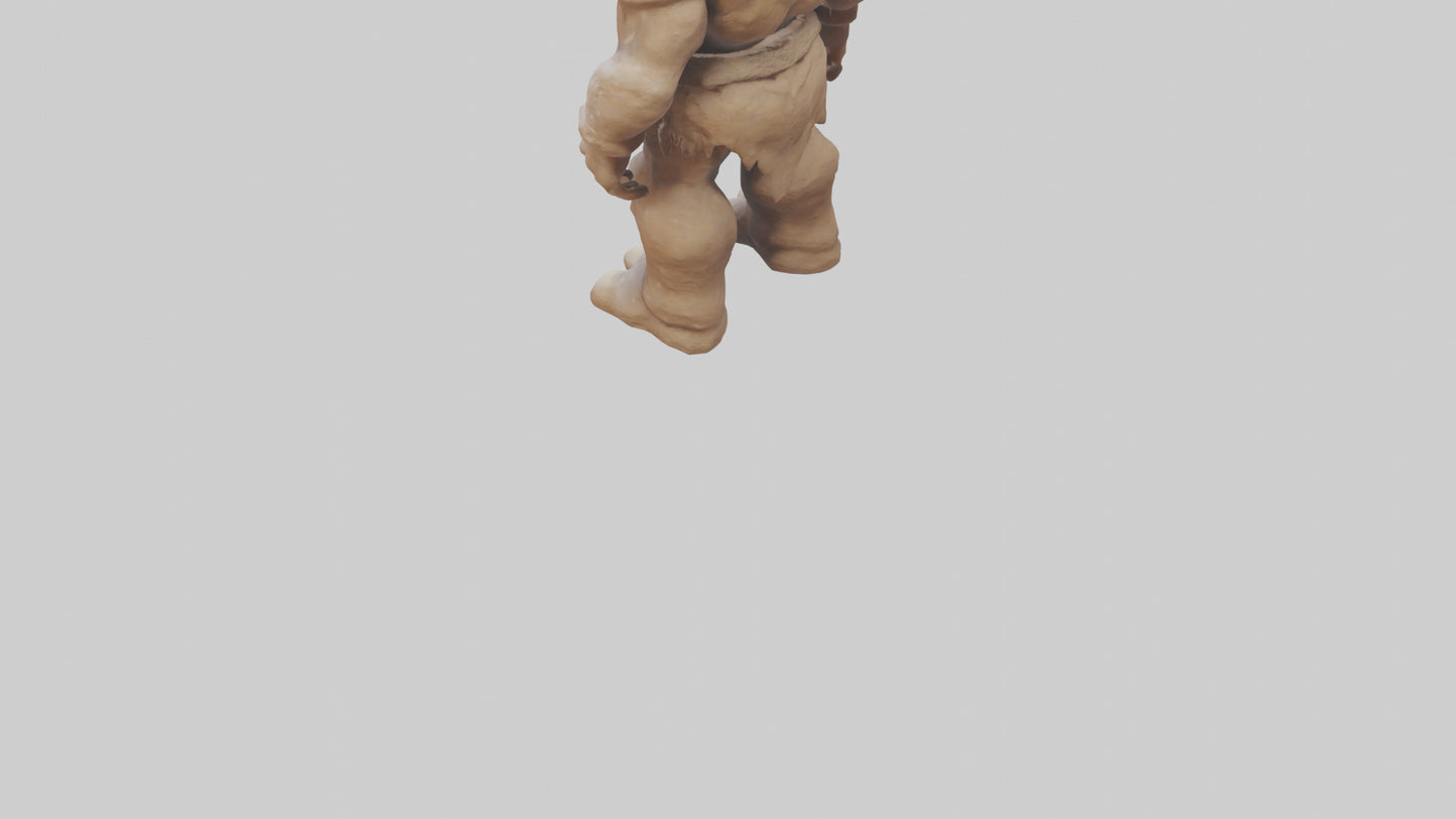 3D model Desert Giant model VR / AR / low-poly