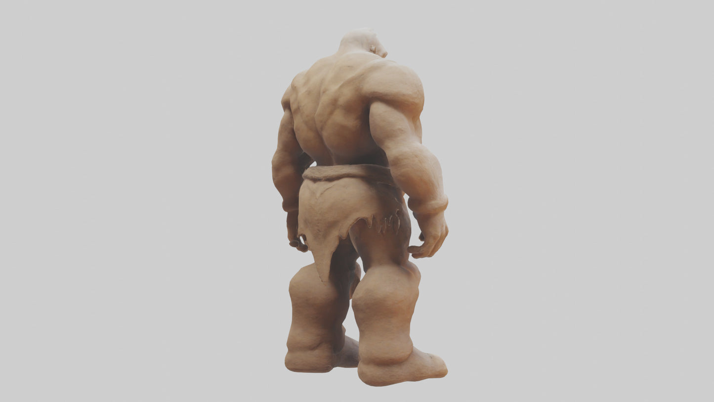3D model Desert Giant model VR / AR / low-poly