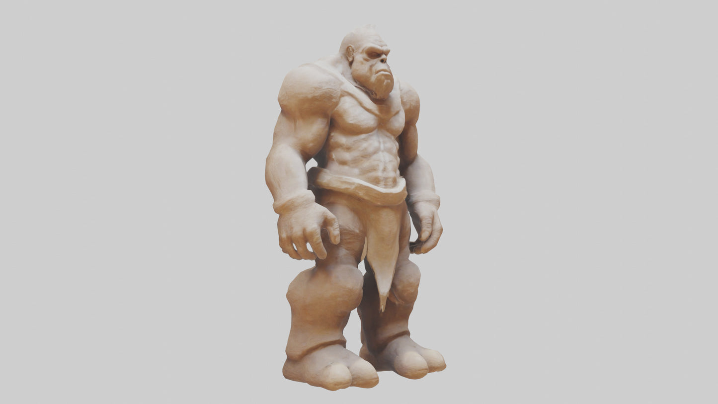 3D model Desert Giant model VR / AR / low-poly