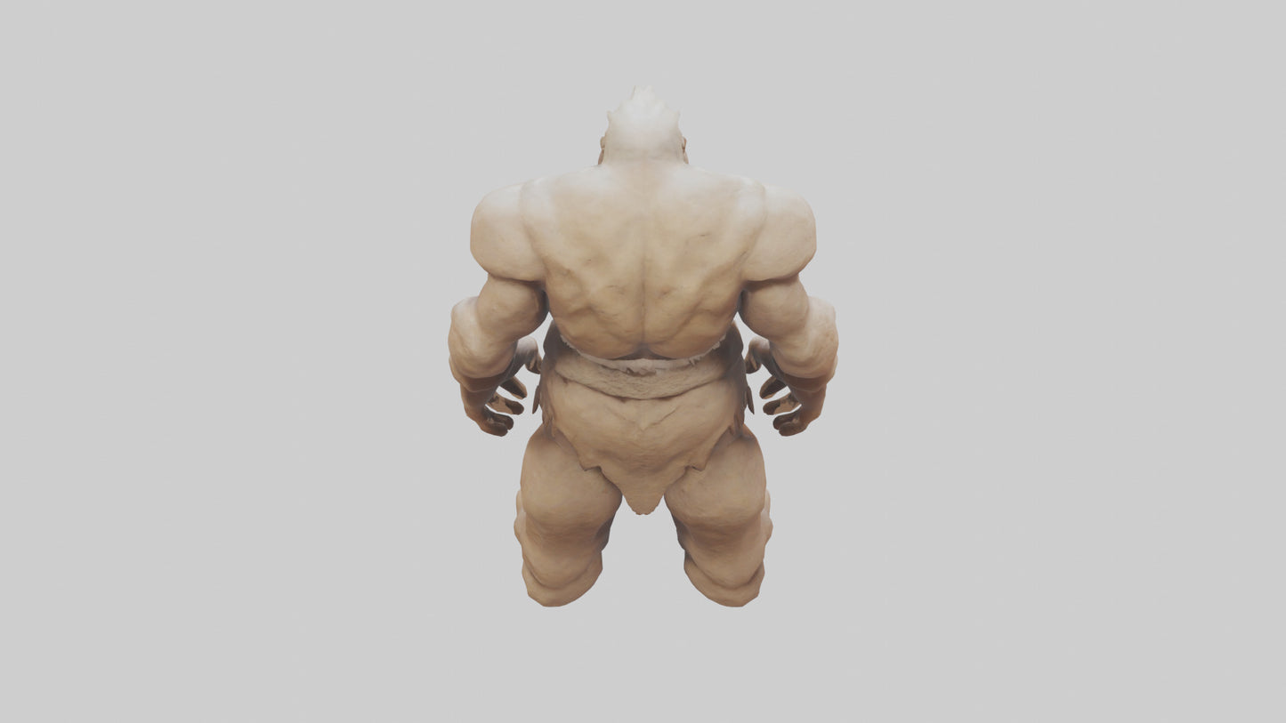 3D model Desert Giant model VR / AR / low-poly