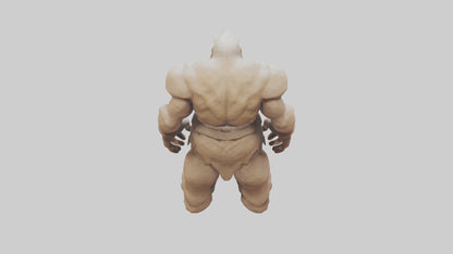 3D model Desert Giant model VR / AR / low-poly