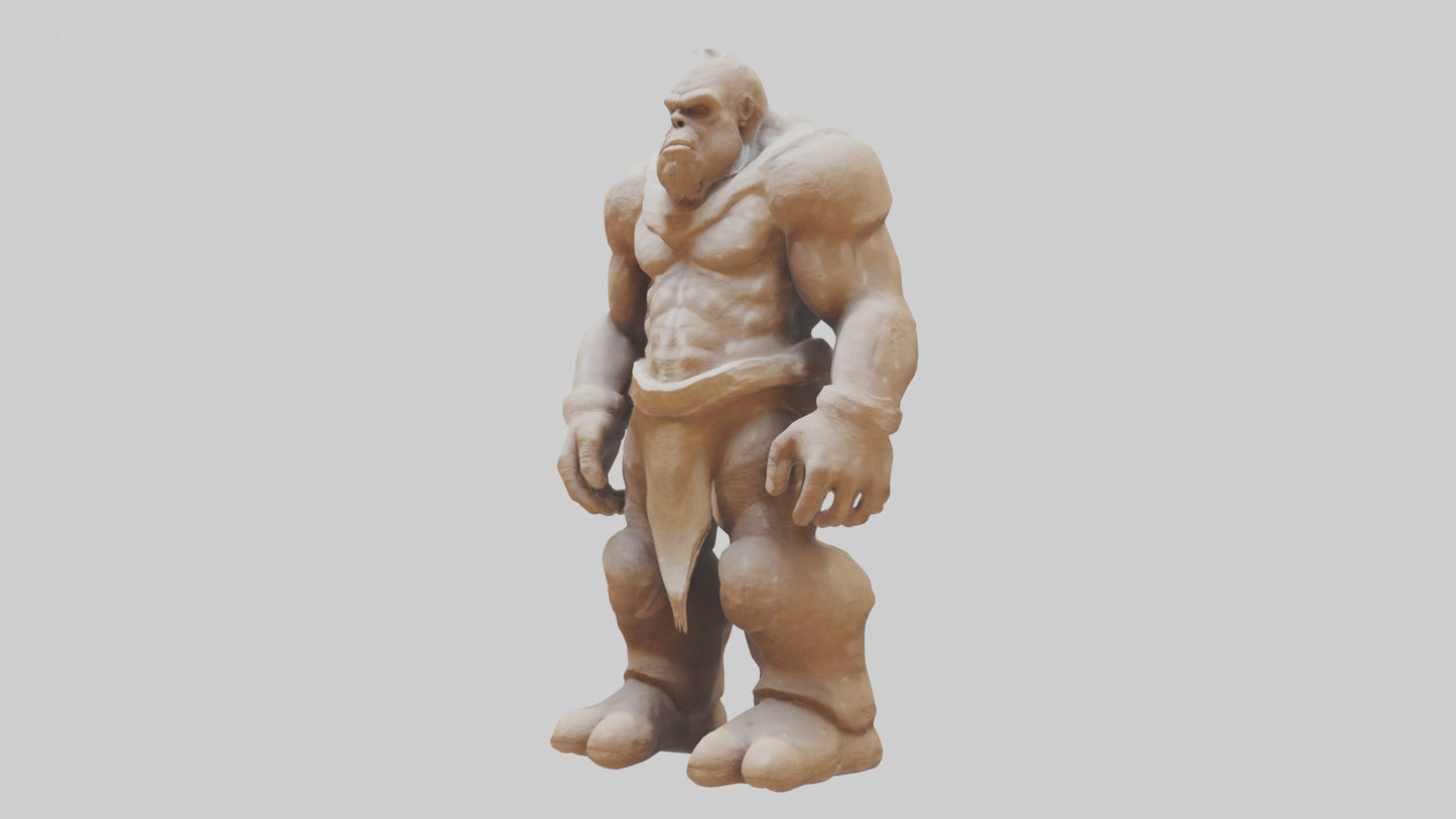 3D model Desert Giant model VR / AR / low-poly