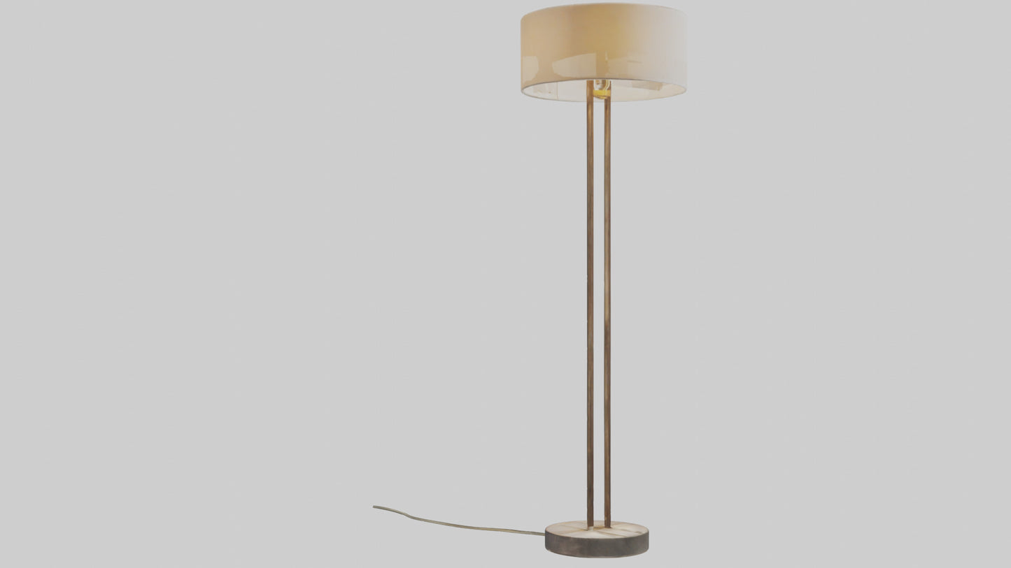 3D model Designer floor lamp model VR / AR / low-poly