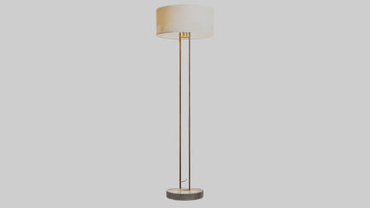 3D model Designer floor lamp model VR / AR / low-poly