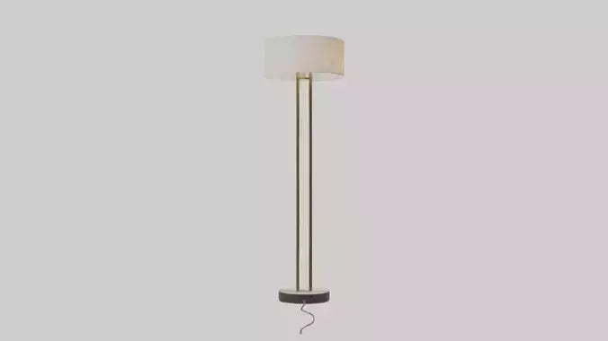 3D model Designer floor lamp model VR / AR / low-poly