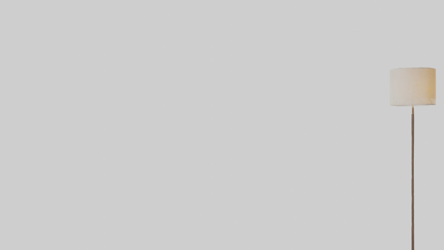 3D model Designer floor lamp model VR / AR / low-poly