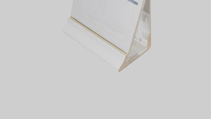 3D model Desk Calendar model VR / AR / low-poly