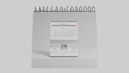 3D model Desk Calendar model VR / AR / low-poly