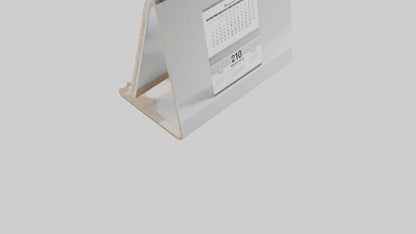 3D model Desk Calendar model VR / AR / low-poly