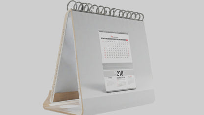 3D model Desk Calendar model VR / AR / low-poly