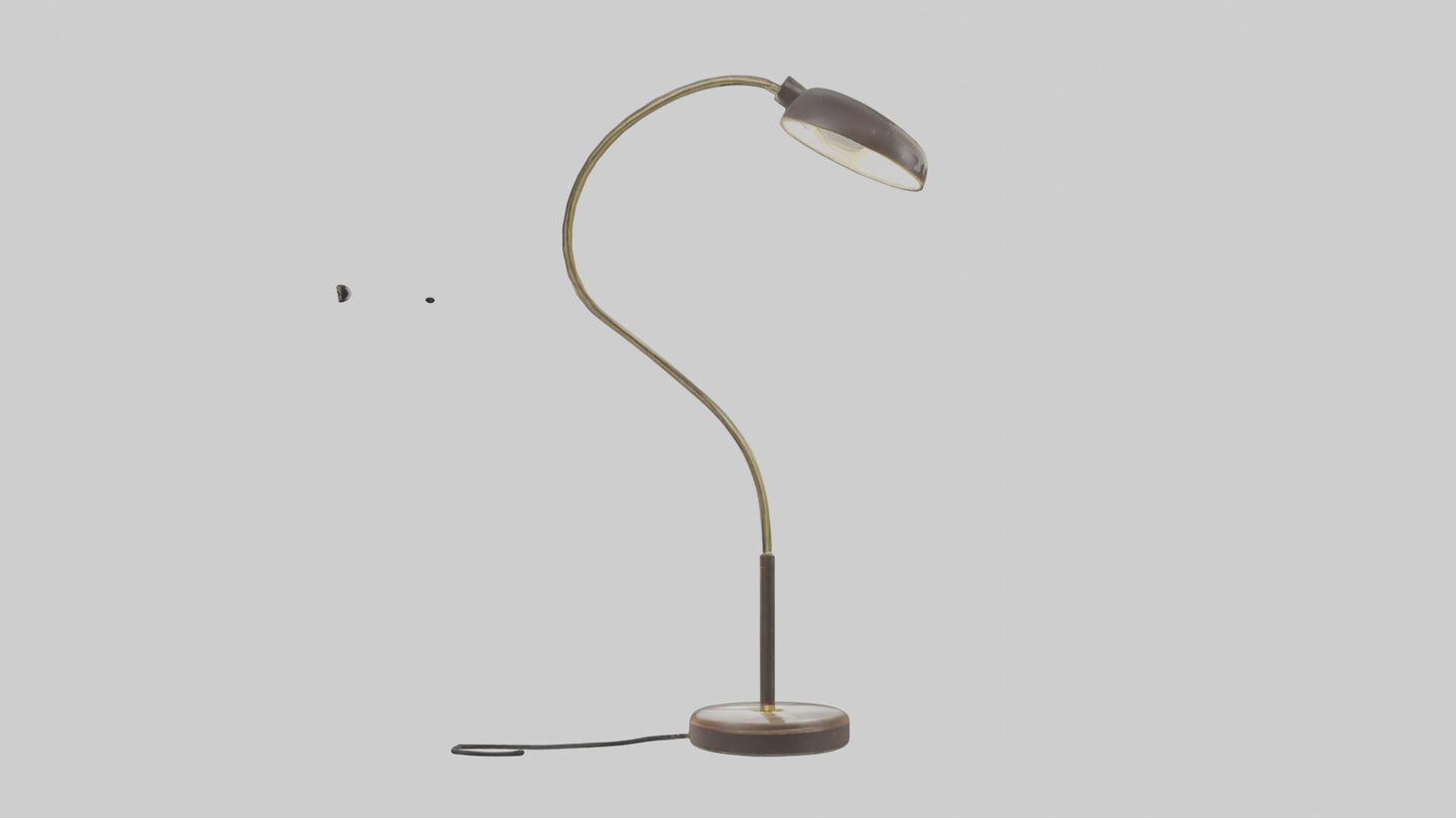 3D model Desk Lamp model VR / AR / low-poly