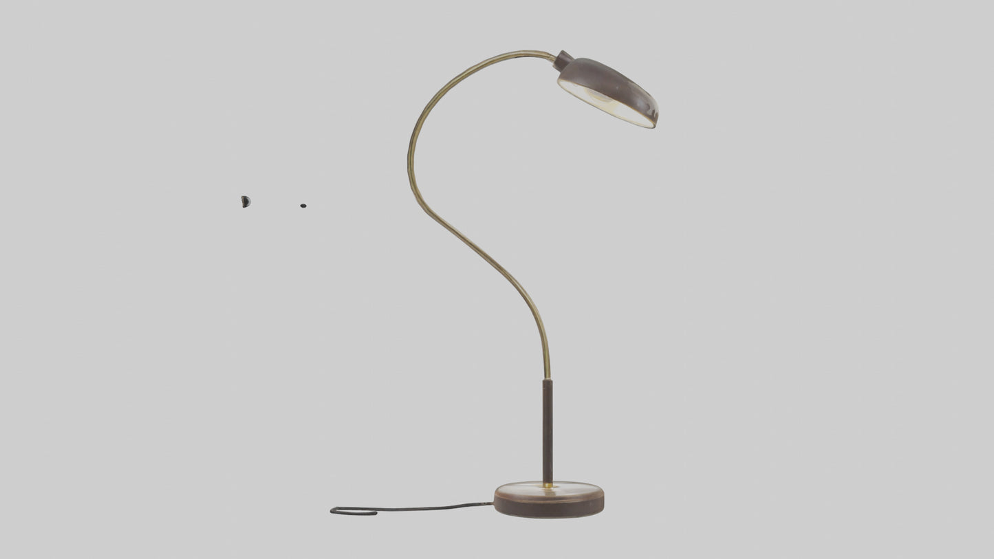 3D model Desk Lamp model VR / AR / low-poly