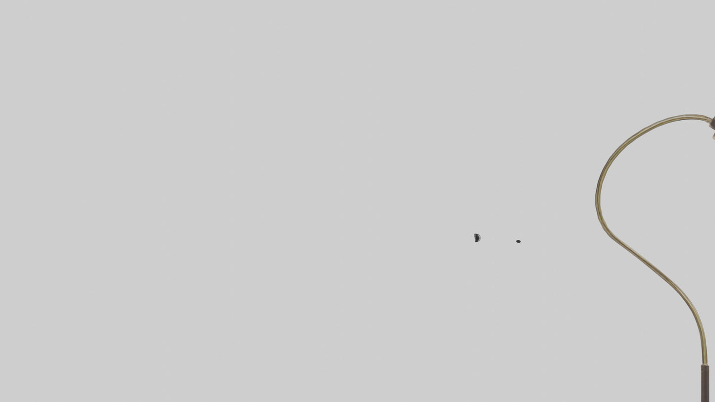 3D model Desk Lamp model VR / AR / low-poly