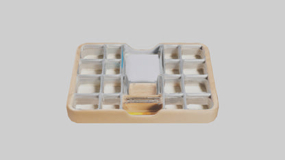 Desk Organizer Tray model VR / AR / low-poly