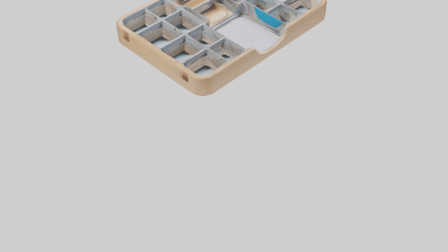 Desk Organizer Tray model VR / AR / low-poly