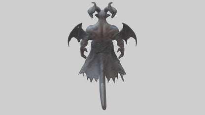 3D model Destroyer Demon model VR / AR / low-poly