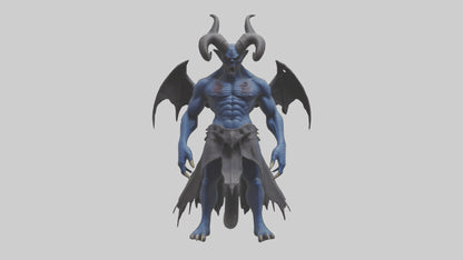 3D model Destroyer Demon model VR / AR / low-poly