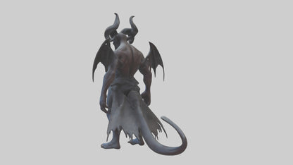 3D model Destroyer Demon model VR / AR / low-poly