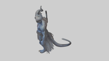 3D model Destroyer Demon model VR / AR / low-poly