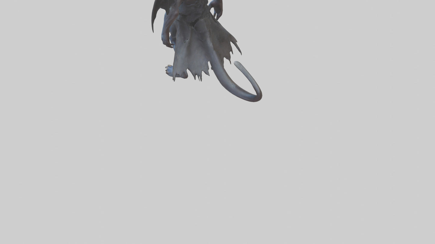 3D model Destroyer Demon model VR / AR / low-poly