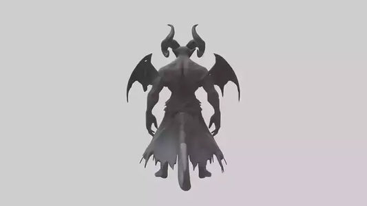 3D model Destroyer Demon model VR / AR / low-poly