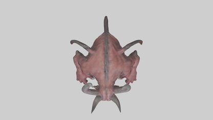 3D model Devil Beast model VR / AR / low-poly