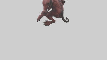 3D model Devil Beast model VR / AR / low-poly