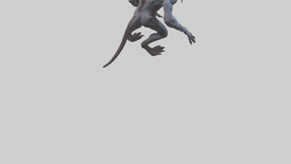 3D model Devouring Demon model 2 VR / AR / low-poly