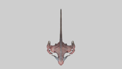3D model Devouring demon model VR / AR / low-poly