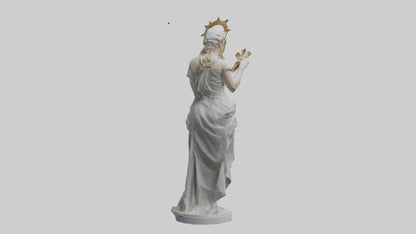 3D model Diana statue model VR / AR / low-poly