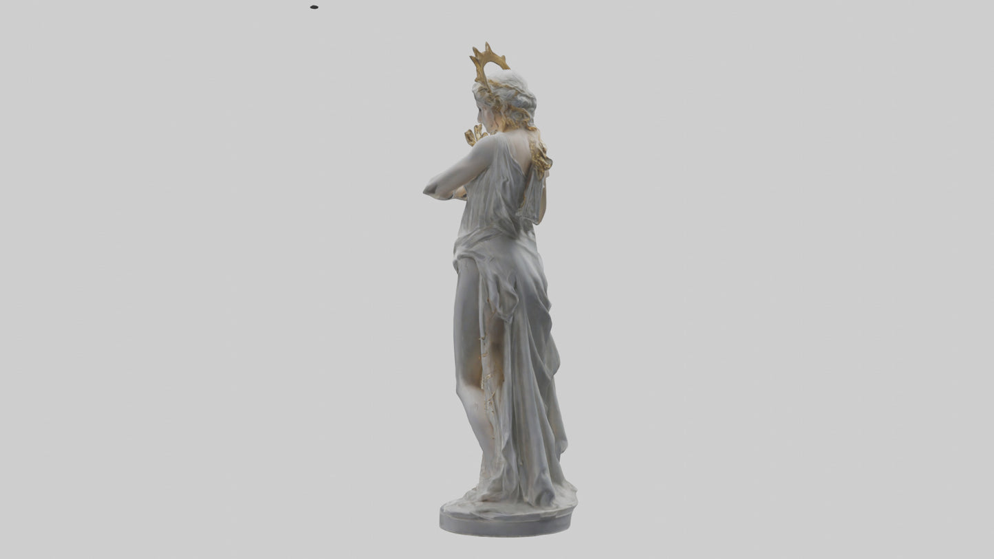 3D model Diana statue model VR / AR / low-poly