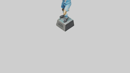 3D model Diego Maradona statue model VR / AR / low-poly