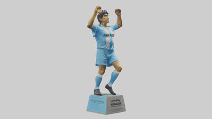 3D model Diego Maradona statue model VR / AR / low-poly