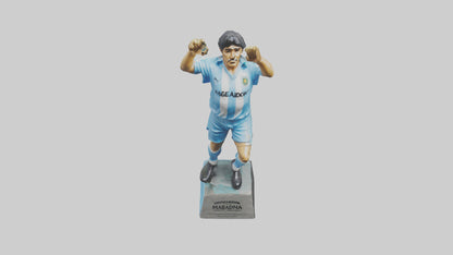 3D model Diego Maradona statue model VR / AR / low-poly