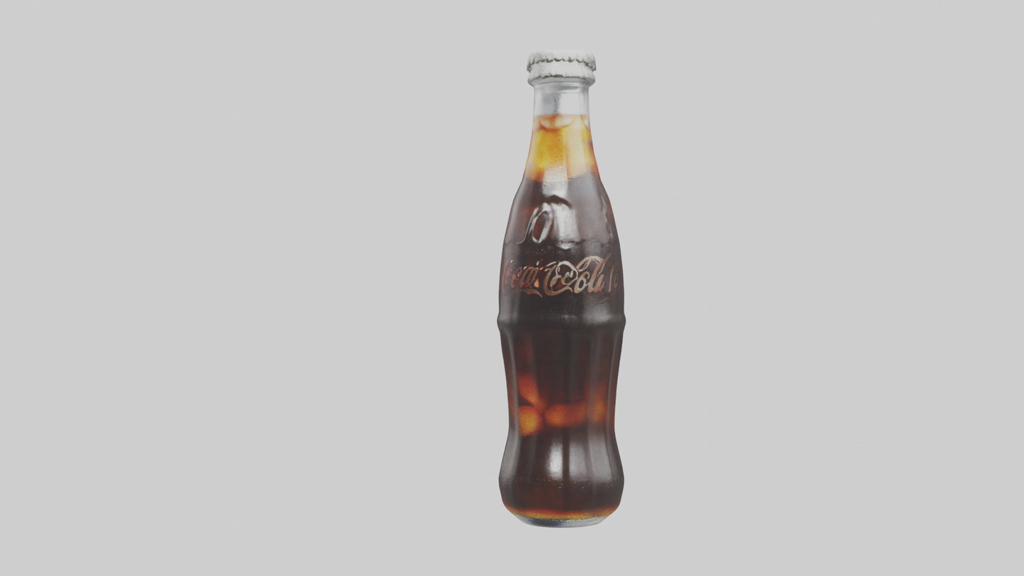 3D model Diet cola model VR / AR / low-poly
