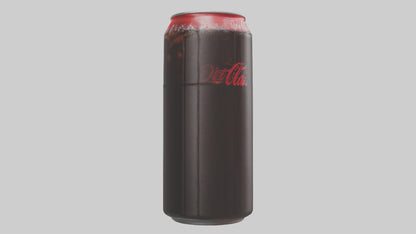 3D model Diet cola model VR / AR / low-poly