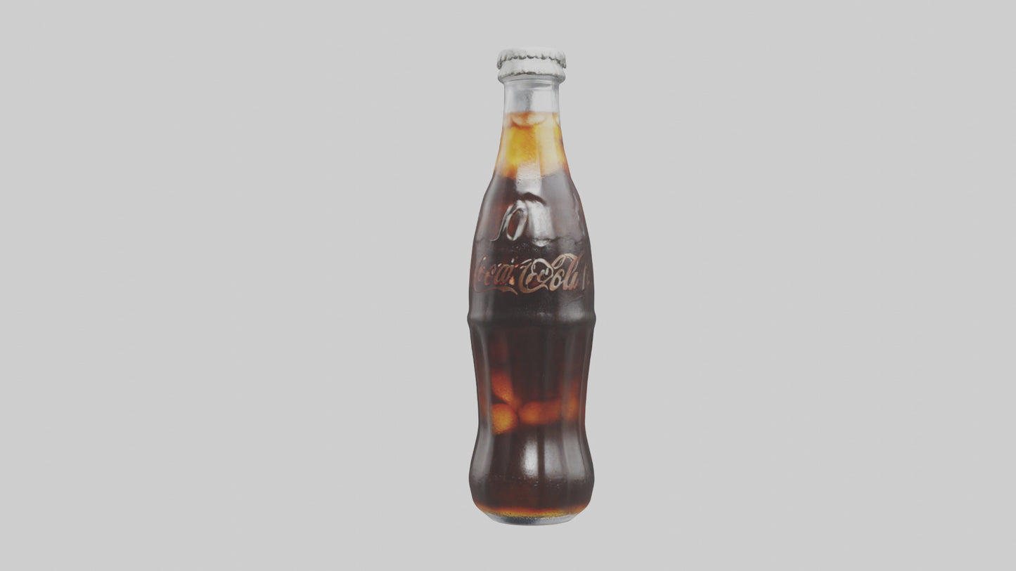 3D model Diet cola model VR / AR / low-poly