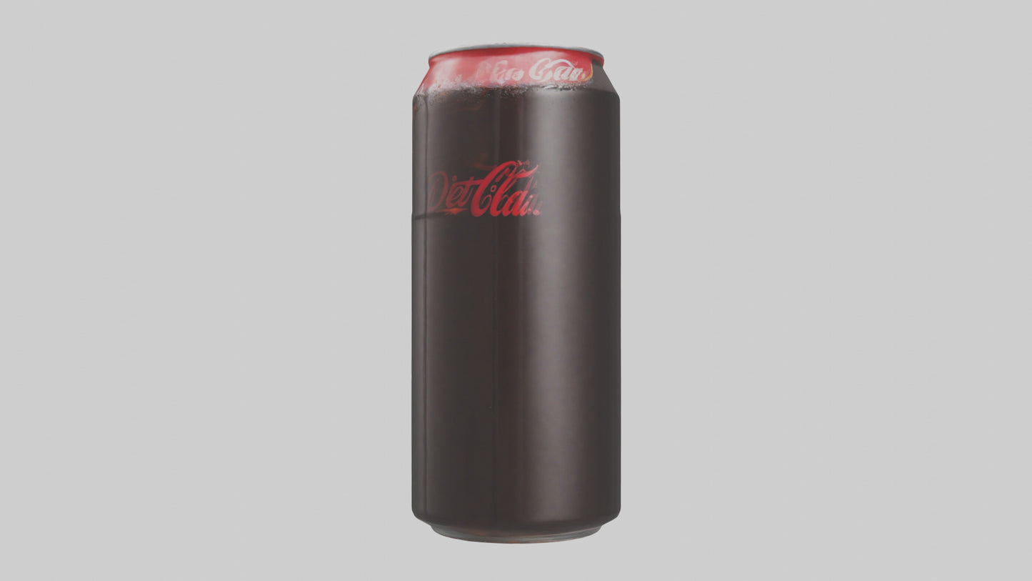 3D model Diet cola model VR / AR / low-poly