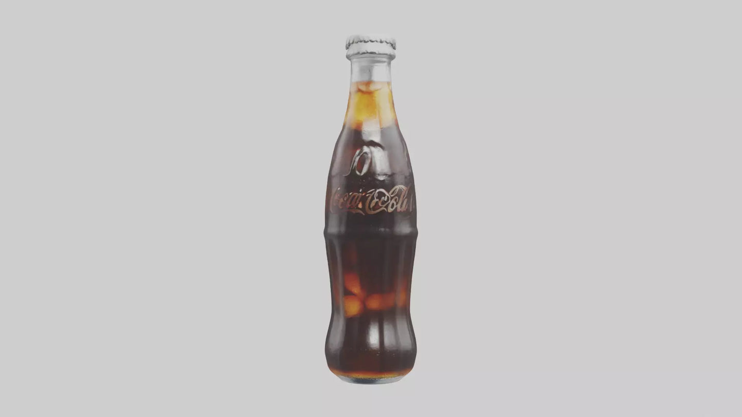 3D model Diet cola model VR / AR / low-poly